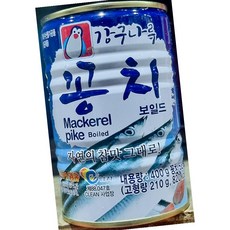 펭귄 HC 꽁치 캔 400g 통조림, 1개