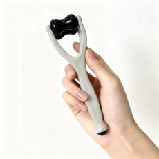 손가락 마사지 편석 경락 천연 롤러 안마기 손가락 다이어트, 검정, 1개