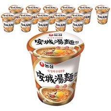 Nongshim 農心 韓國境內版 安城湯麵 杯裝, 12入