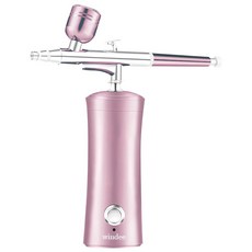 Windee 나노 미스트기 130kpa 고압 주입식 수분공급기 피부 관리 홈케어 미니 휴대용, 핑크, 1052