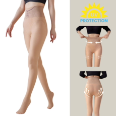 버디프로 몸매보정 골프스타킹 uv차단 유발형, 커피색, 1개