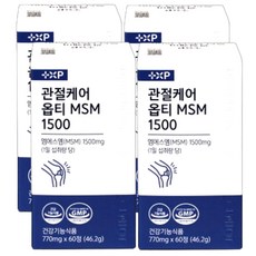 관절 영양제 보궁 미국산 터마신 프리미엄 옵티MSM, 4개, 60정