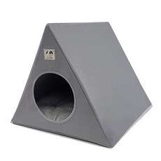 무지 폴리 카키 반려견 삼각하우스 강아지삼각집 애견하우스 실내강아지집 애견텐트