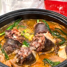 유비푸드 얼큰 병천식 순대국, 640g, 5개