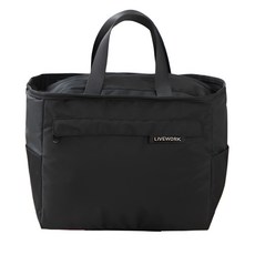 에이쏘르 데일리 보온보냉 골프 간식 도시락 가방, 블랙, 1개