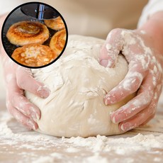 업소용 찹쌀 호떡 가루 믹스 분말 재료 반죽 달콤한 믹스 겨울 간식 구이 베이킹, 5kg, 1개