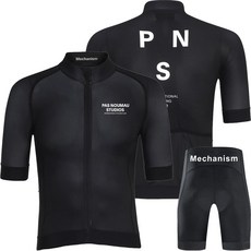 PAS夏季騎行套裝短袖公路自行車騎行服上衣牛奶絲排汗透氣速幹