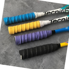 테니스그립테이프 골프 테니스 배드민턴 라켓 손잡이 심 그립 테이프 밴, 옐로우