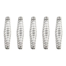 E5BB 5PCS 강철 압축 스프링 원예 가위 액세서리 도구, Under 10cm, Silver