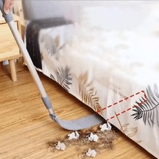 가구틈새 청소브러시 침대밑 실리콘청소솔 얇은솔