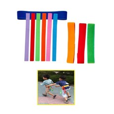 5세 체육 대근육발달 찍찍이 꼬리잡기 4ea 스포츠 교육완구 게임놀이 활동, 1세트, 꼬리잡기4개