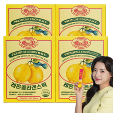담데일리 레몬 콜라겐 젤리 스틱 저분자 콜라겐 당제로 저칼로리, 4개, 300g