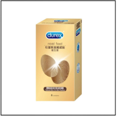 Durex 杜蕾斯 真觸感 保險套, 1個, 8片