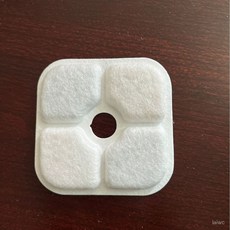 廠家直發寵物用品飲水機過濾芯寵物貓咪餵水器配件飲水器過濾棉替換芯 3UHD, 1個, 白色,8片袋裝