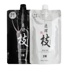 일진 연리지 하수오트리트먼트헤어칼라 1 2제 각300ml, 4.적갈색, 1개