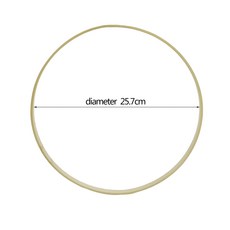 DIY 걸이식 대나무 반지 원형 캐처 꽃 화환 웨딩 정원용 장식 후프 9-30cm 로트당 5 개, 02 26cm