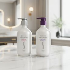 바이오실크 실크테라피 샤인트리트먼트 로즈힙 화이트머스크 각 1개씩 500ml 총 2개, 1L