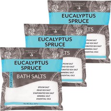 수딩터치 배스 솔트 유칼립투스 전나무 향, 227g, 3개