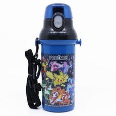 포켓몬25 어깨끈 원터치 어린이물통 480ml, 단품, 1개