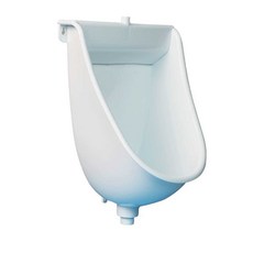 임시 소변기 남자 플라스틱 공중 화장실 벽걸이형, 두꺼운 블랙 + 70cm 하수관, 1개