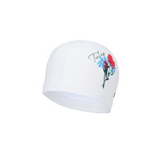 매장정품 renoma RENOMASWIM 용품 성인 튤립 PU 수모 화이트 RO-RC2E015-WH 5013573803 1217856, F, WH(화이트)