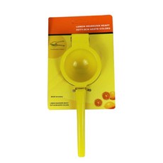 수동 과일 압착기 알루미늄 합금 핸드 압력 과즙기 프레스 레몬 오렌지 주방 과일 도구, L_yellow | CHINA, 1개