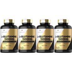 칼라일 엘 글루타민 1500mg, 240개, 4개