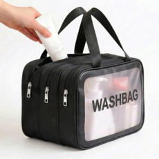 티디홈 방수 수영가방 수영복 보관 목욕가방, 블랙