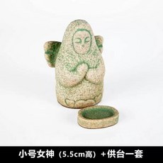 젤다 전설 여신상 인테리어 장식품 키덜트 소품 야숨 피규어 모형 왕눈, D. 작은 여신  제단, 1개