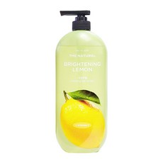 온더바디 더내추럴 브라이트닝 바디워시 레몬향, 900ml, 1개