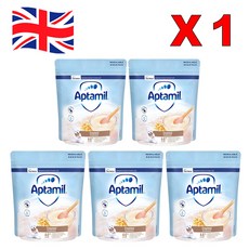 1세트 125G 5개 압타밀 크림드 포리지 시리얼 Creamed Porridge Baby 4-6+ Months