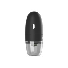 便攜式磨豆器電動USB充電咖啡磨豆機粗細調節家用小型咖啡機, MD-01 磨豆機, 黑色