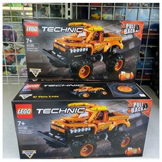레고 테크닉 42135 Monster Jam El Toro Loco, 혼합색상, 1개