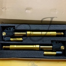 CJ Ebike F 前減震 電動車 前避震 33mm 30mm shock Upsidedown 倒置, 1個, 金 Gold 33mm 385mm