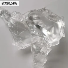 양초 만들기용 천연 원료 투명 젤리 재료 DIY 수공예 0.5 1KG 만들기 용품, [03] Soft 0.5kg, 1개