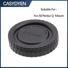 카메라 바디 전면 커버 및 렌즈 후면 커버 펜탁스 Q 마운트 렌즈 Q7 Q10 렌즈 먼지 커버 보호 커버, 1개