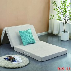 접이식 토퍼 매트리스 캠핑 바닥 휴식 수면 멀티 간편 접이식 휴대용, 1cm, 연그레이 5cm