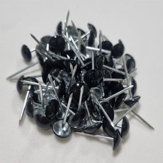 엠보싱방음 작업용 압정 diy 쇼파 장식압정 가구 패브릭, 블랙, 1개