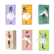 각티슈 케이스 휴지곽 화장지 플라스틱 박스 인테리어 크리넥스 티슈업걸 커버, 6. 베이지, 6. 베이지