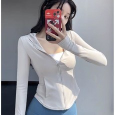 透氣速乾長袖上衣 瑜伽運動服 健身服