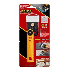 日本 OLFA 可調式多用途刮刀 皮革刀 BTC-1/DX, 1個