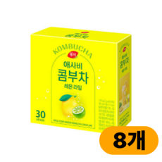동서 애사비 콤부차 레몬 라임 5g 30개입 8개