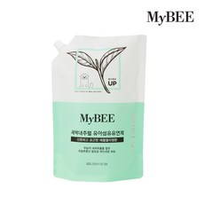 마이비 유아용 새싹 내추럴 섬유유연제 애플블라썸향 리필, 1.2L, 1개