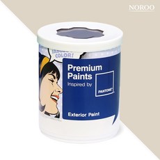 노루페인트 팬톤 실외 벽면 저광 페인트, 13-0905 Birch, 1L, 1개