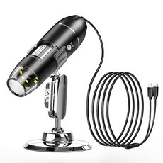 1600X 數位顯微鏡 X6，支援蘋果手機，手持便攜式, 1個, X6D