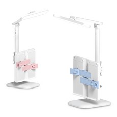 나오 독서대 겸용 무선LED 스탠드 NAO-L4200T, 블루