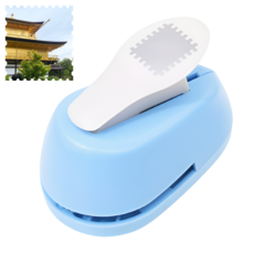 소요상점 DIY 다꾸 모양 펀치, 1개, 우표(2 x 1.8cm)