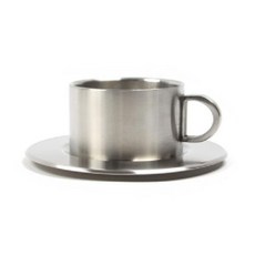 이중 스텐 컵 찻잔 세트mi-1+2mNa