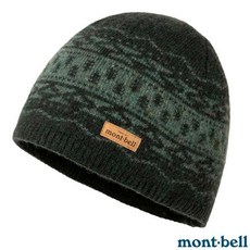 【日本 mont-bell】雙層防風保暖 羊毛帽 彈性 針織帽 護耳帽 內刷毛帽 毛帽 登山賞雪 1118637