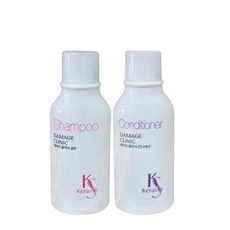 케라시스 데미지 클리닉 샴푸 컨디셔너 50ml 2종 휴대용 여행세트, 3세트